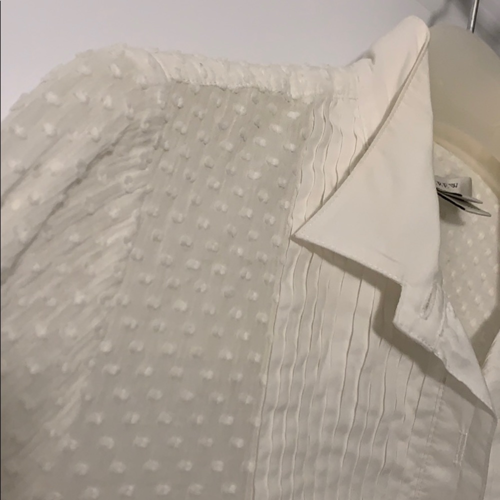 J Crew white cotton shirt
